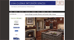 Desktop Screenshot of lisagildar.com