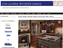 Tablet Screenshot of lisagildar.com